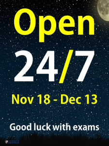 24 7 exam opening